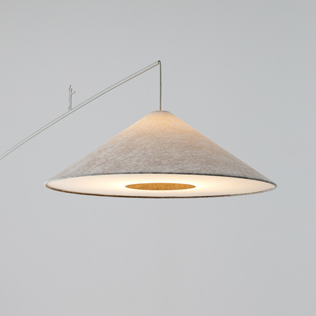 Nowodvorski lampa stojąca Poise A E27 1x25W wys. 240 cm szara 11686