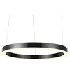 Step Into Design lampa wisząca LED Circle 40W 3800lm 3000K (+pilot) czarna ST-8848-80 black