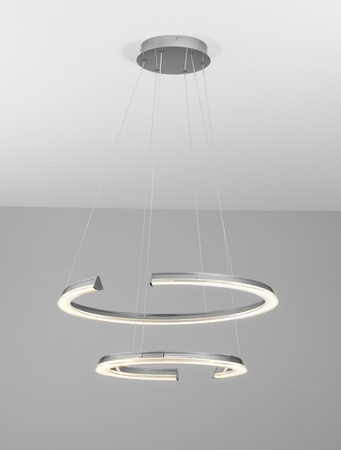 Luces Exclusivas lampa wisząca LED Orinoco ściemnialna Ø 63 cm 70W 4117lm 3500K IP20 chrom LE44531