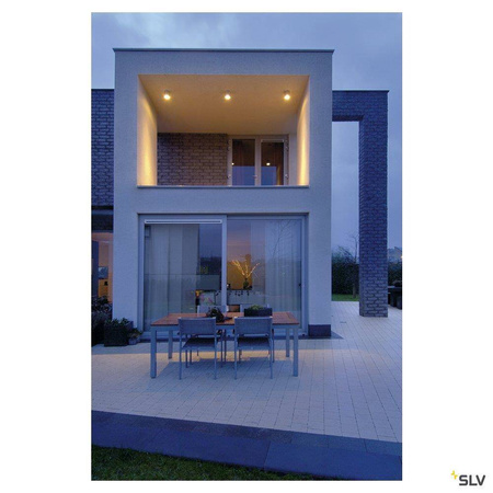 SLV plafon zewnętrzny Rox Ceiling Out ES1 GU10/AR111 aluminiowy 1000332