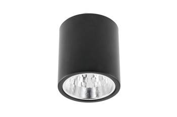 GTV plafon techniczny Drago E27 czarny Ø13,3cm OS-DRAGO14-00