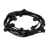 Kanlux girlanda GRL 10xE27 11m czarna IP44 35754
