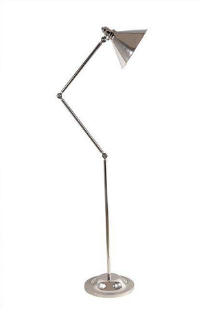 Elstead lampa podłogowa Provence E27 nikiel 167,3cm PV-FL-PN