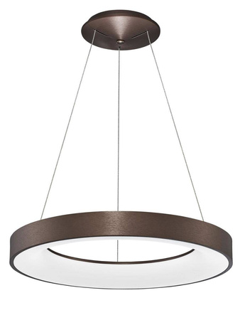 Luces Exclusivas lampa wisząca LED Tome Smart 50W 3250lm 3000K brązowa LE41518
