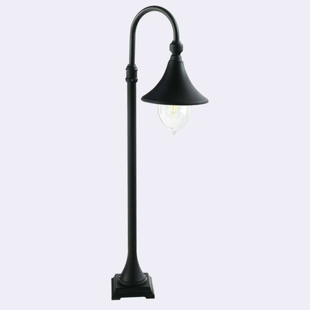 Norlys lampa stojąca zewnętrzna Florence E27 112cm czarna IP54 805BL