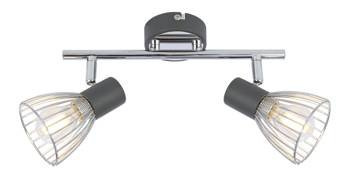 Candellux kinkiet (reflektorki) Modo 2xE14 czarny/chrom 92-61522
