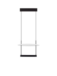 Luces Exclusivas lampa wisząca LED Tiraque ściemnialna 29W 1650lm 2700K IP20 czarna LE44632