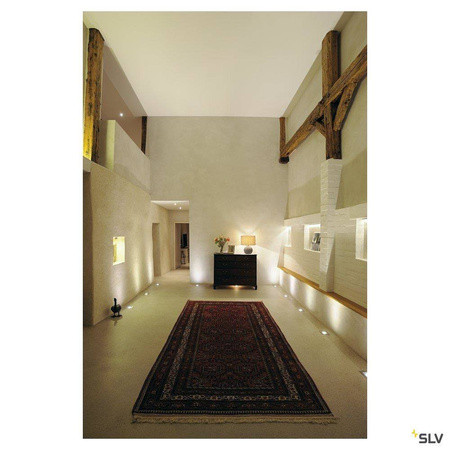 SLV oczko chodnikowe Dasar GU10 stalowe IP67 229374