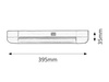 Rabalux lampka podszafkowa Band light G13/T8 srebrna 2306