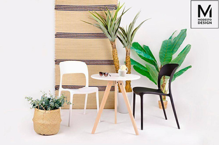 Modesto Design krzesło Zing białe polipropylen C1028.WHITE