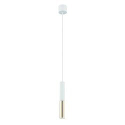 Orlicki Design lampa wisząca Slimi Bianco S / Gold G9 biało/złota OR80841