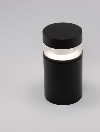 Luces Exclusivas lampa stojąca zewnętrzna LED Acatic Ø 13,4 cm 12W 594lm 3000K IP54 wys. 25 cm czarna LE73508