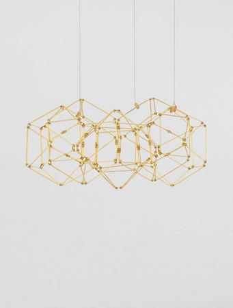 Luces Exclusivas żyrandol / lampa wisząca LED Asis 21,6W 1633lm 3000K złota LE42727