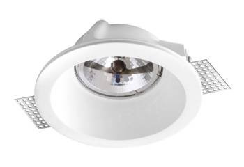 Luces Exclusivas oprawa sufitowa Graneros AR111 biała wpuszczana LE61546