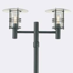 Norlys latarnia Stockholm 2xE27 252cm czarna IP54 283BL