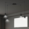 Emibig lampa wisząca Traker 4 4xGU10 czarna 524/4