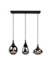 Trio lampa wisząca Lumina 3xE14 czarna 317000332