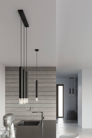 Sollux lampa wisząca Wezyr 2 2xG9 czarna SL.0961