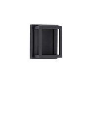 Luces Exclusivas kinkiet zewnętrzny LED Orvenza 9W 284lm 3000K IP65 czarny LE75188