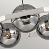 Quintiesse lampa wisząca Harper 5xE14 nikiel QN-HARPER5