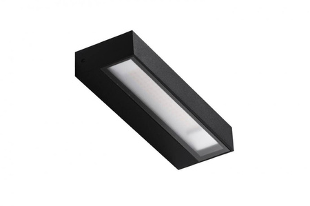 Azzardo kinkiet zewnętrzny LED Cosel 2x(4W 650lm 3000K) 8W 1300lm czarny IP54 AZ4353