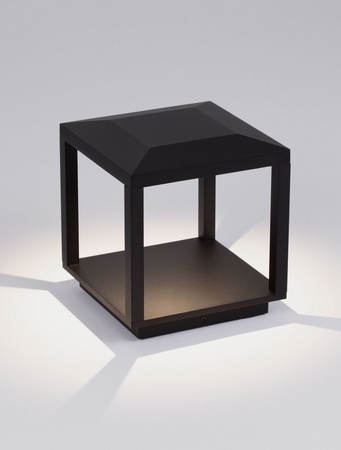 Luces Exclusivas lampa stojąca zewnętrzna LED Orvenza 15W 155lm 3000K IP65 wys. 26 cm czarny LE75174