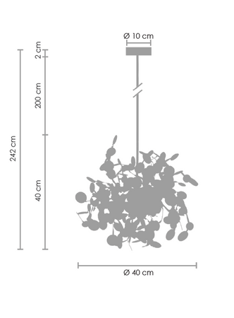 Step Into Design żyrandol / lampa wisząca Monetti 3xG9 chrom ST-1675 CHROME