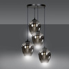 Emibig lampa wisząca Istar 4 4xE27 czarna 680/4PREM