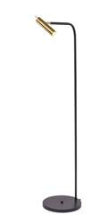 Amplex lampa podłogowa Amos GU10 czarno/złota 140cm 8908