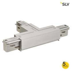 SLV łącznik typu T prawy do szyny 3F Eutrac szary 145644