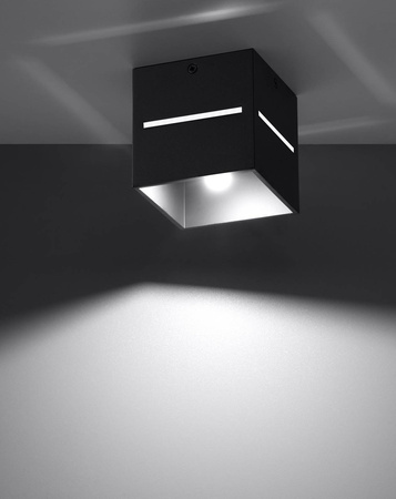 Sollux plafon Lobo G9 czarny SL.0207