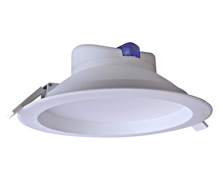 Mistic Lighting łazienkowa oprawa sufitowa LED Ecoeye 17W 1600lm 4000K wpuszczana biały mat IP44 MSTC-05411312