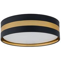 TK Lighting plafon Paris 4xE27 czarno/złoty 4382