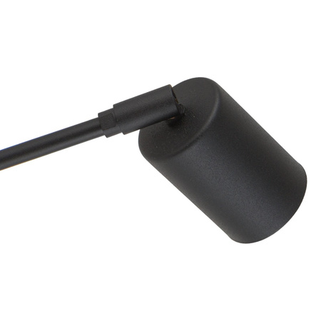 TK Lighting kinkiet (reflektorek) Logan GU10 czarny 4743