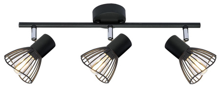 Candellux plafon (reflektorki) Fly 3xE14 czarny 93-61911