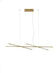 Luces Exclusivas lampa wisząca LED Bell 30W 2231lm 3000K złota LE42729