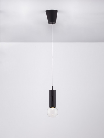 Luces Exclusivas lampa wisząca LED Barbara ściemnialna Ø 12 cm 11W 763lm 3000K IP20 czarna LE44549