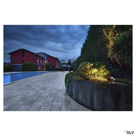 SLV reflektor dogruntowy Nautilus GU10 stalowy IP55 229741