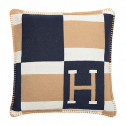 King Home Poduszka dekoracyjna SHP PARIS HOME granatowa / brązowa 5900168835627