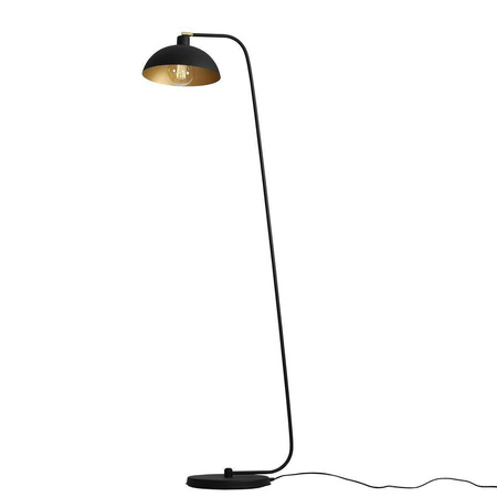 Aldex lampa podłogowa Espace E27 czarna 165cm 1036A1