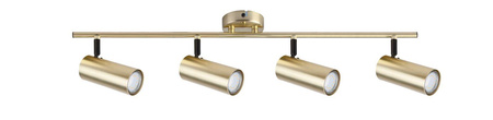 Candellux plafon (reflektorki) Colly 4xGU10 mosiężny 94-01740