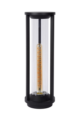 Lucide lampa stojąca zewnętrzna Cadix 50cm E27/60W czarna 15804/50/30