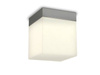 Azzardo plafon łazienkowy LED Mil 6W 470lm 3000K biały/chrom IP44 AZ2067