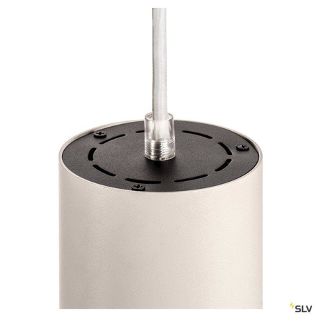 SLV lampa wisząca LED Numinos L 20,1W 2110lm 2700K 24° ściemnialna Dali biało/czarna 1004534