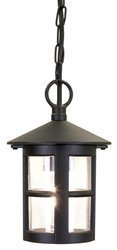 Elstead lampa wisząca zewnętrzna Hereford E27 czarna IP43 BL21B-BLACK