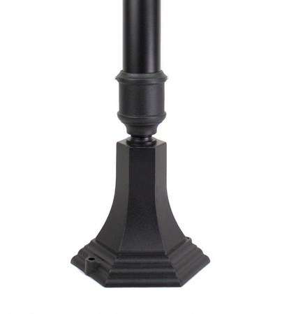 Su-ma lampa stojąca zewnętrzna Retro Maxi E27 czarna/patyna 170cm IP43 K 5002/1/BD 45