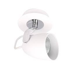 Italux kinkiet (reflektorek) Oxford GU10 chrom/biały FH31331BJB