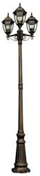 Rabalux latarnia Toronto 3xE27 złota 230cm IP44 8460