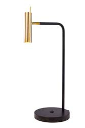 Amplex lampka biurkowa Amos GU10 czarno/złota 8909