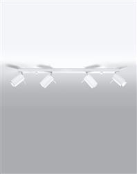 Sollux plafon (reflektorki) Ring 4l 4xGU10 biały SL.0331